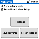 AutoSync for the Palm