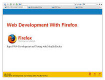 Rapid Web Devlopment with Mozilla Firefox