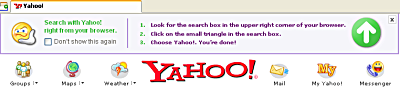 Yahoo Firefox Default Search