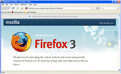 mozilla firefox 3