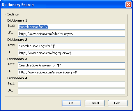 Search eBible